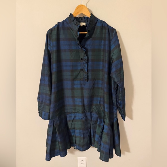 Tuckernuck Blackwatch Tate Long Sleeve Mini Dress XXL - Picture 4 of 11